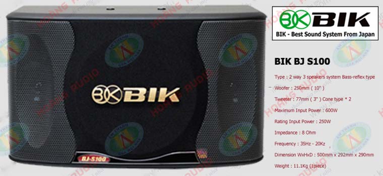 Loa karaoke BIK BJ S100