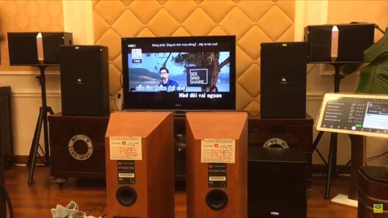 Bộ dàn karaoke cao cấp 113 triệu đồng của anh Phương - Giảng Võ, Ba Đình