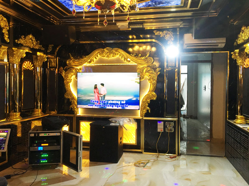 dàn karaoke gia đình anh thanh