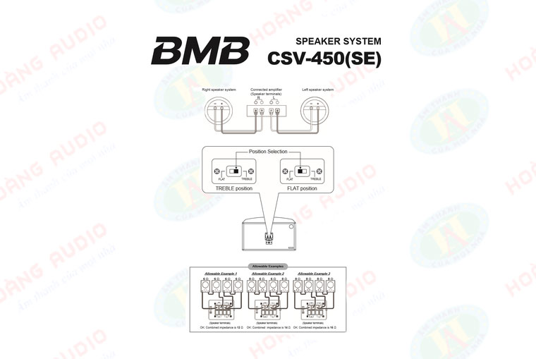 Cổng kết nổi loa BMB CSV 450 SE