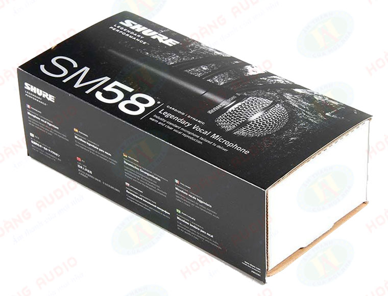 Đập hộp Micro có dây Shure SM58 LC