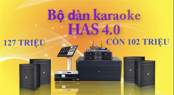 Lắp Đặt Bộ Dàn Karaoke HAS Cao Cấp Cho Gia Đình Anh Việt 102 Triệu