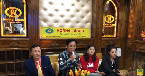 Quang Tèo ngất ngây với sản phẩm HAS của Hoàng Audio