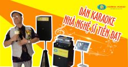 Bộ dàn karaoke gia đình nhà nghệ sĩ Tiến Đạt