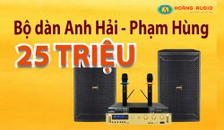 Bộ dàn âm thanh karaoke cao cấp của gia đình anh Hải - Bồ Đề - Long Biên