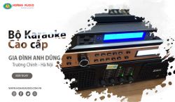 Lắp bộ karaoke cao cấp cho gia đình Anh Dũng - Trường Chinh